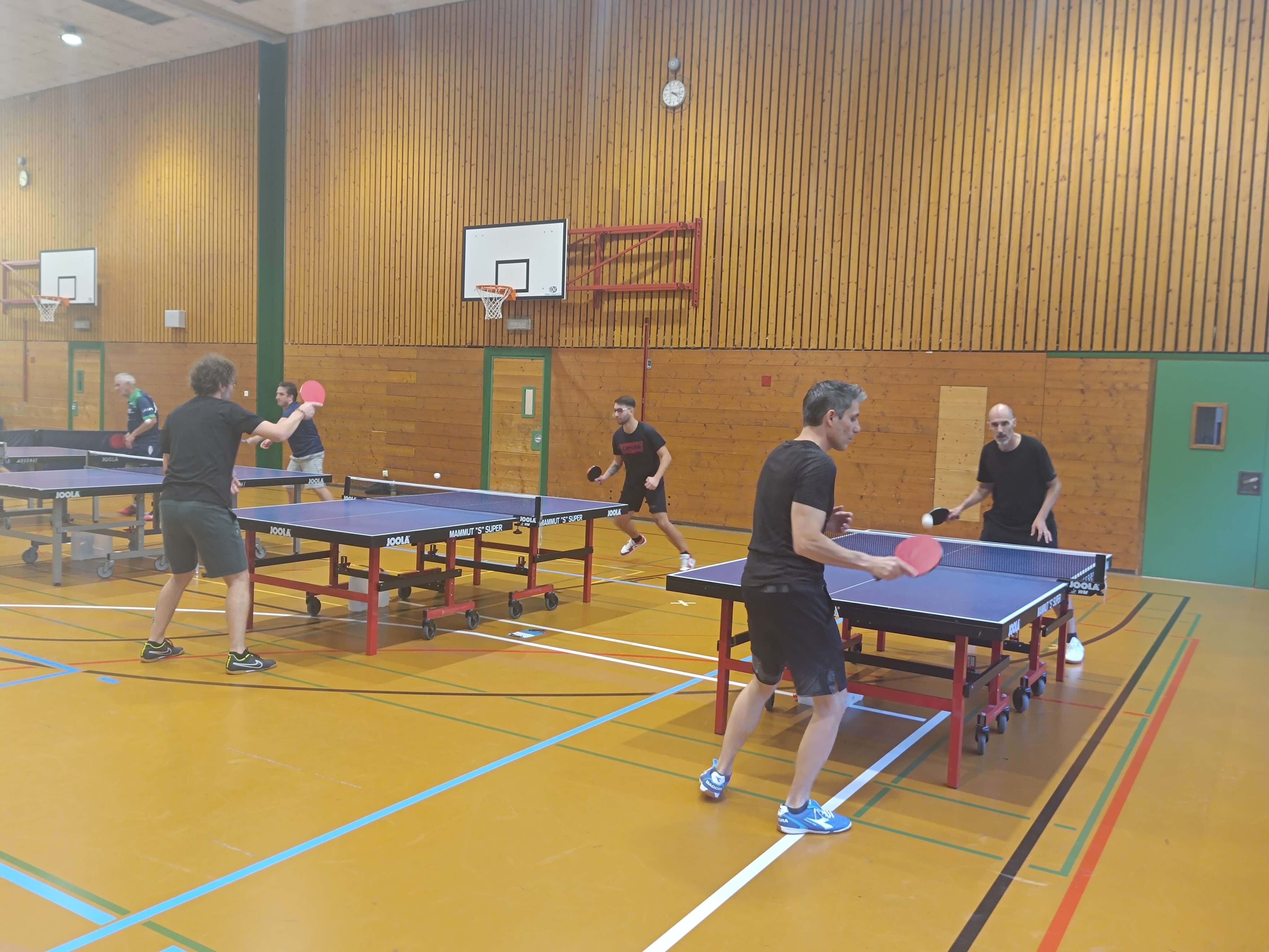 gli adulti TTB al torneo ticinese di Locarno